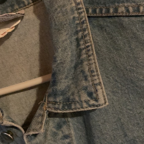 Vintage Parasuco for Santana cropped denim vest Medium - Picture 3 of 10